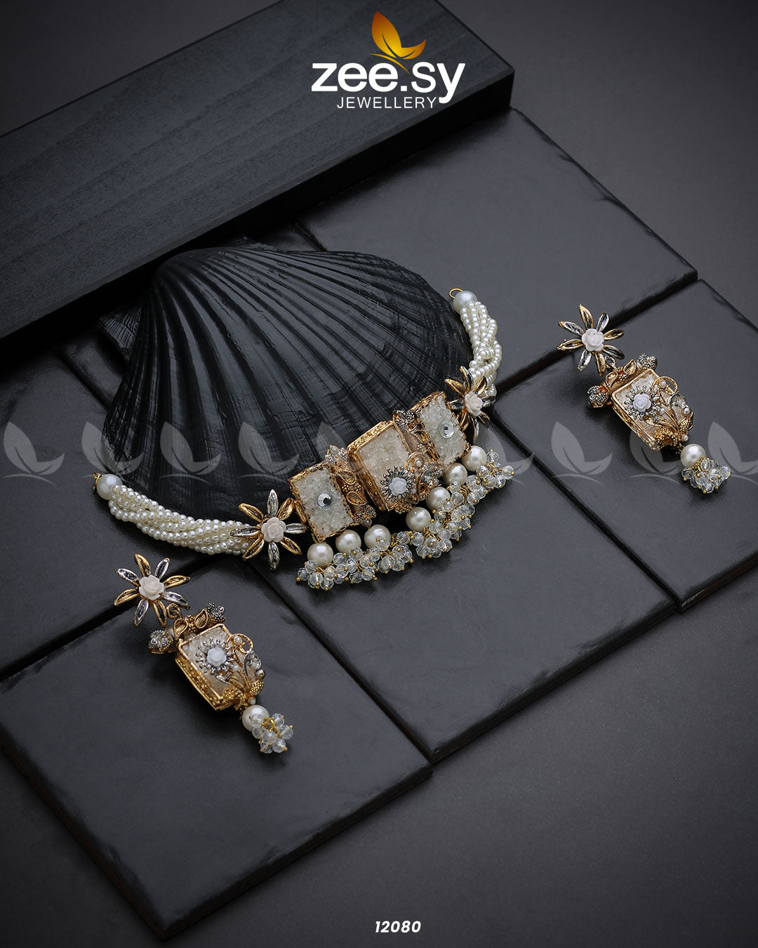 Cosmic Galaxies Necklace - by - Libasekhas UK - Registered Vendor of : Zeesy - 100% Original Designer Dresss