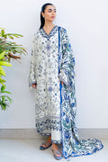 Cross Stitch | Cotton Satin 25 | IVORY ORCHID - by Libasekhas UK - Registered Vendor of : Cross Stitch - 100% Original Designer Dress