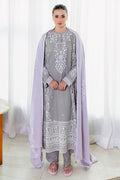 Cross Stitch | Cotton Satin 25 | ETHEREAL VEIL - by Libasekhas UK - Registered Vendor of : Cross Stitch - 100% Original Designer Dress