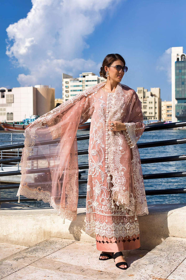 Kara | Kamdani Festive Collection | Cotton Candy - by - Libasekhas UK - Registered Vendor of : Kara - 100% Original Designer Dresss