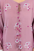 Cross Stitch | Cotton Satin 25 | ANTIQUE BLUSH - by Libasekhas UK - Registered Vendor of : Cross Stitch - 100% Original Designer Dress