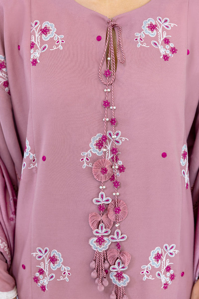 Cross Stitch | Cotton Satin 25 | ANTIQUE BLUSH - by Libasekhas UK - Registered Vendor of : Cross Stitch - 100% Original Designer Dress