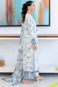 Cross Stitch | Cotton Satin 25 |  WHIMSICAL TEAL - by Libasekhas UK - Registered Vendor of : Cross Stitch - 100% Original Designer Dress