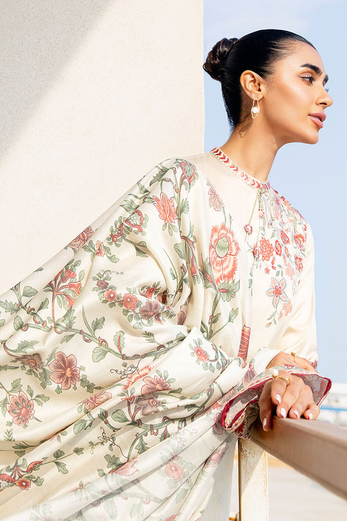 Cross Stitch | Cotton Satin 25 |  PETAL SAND - by Libasekhas UK - Registered Vendor of : Cross Stitch - 100% Original Designer Dress