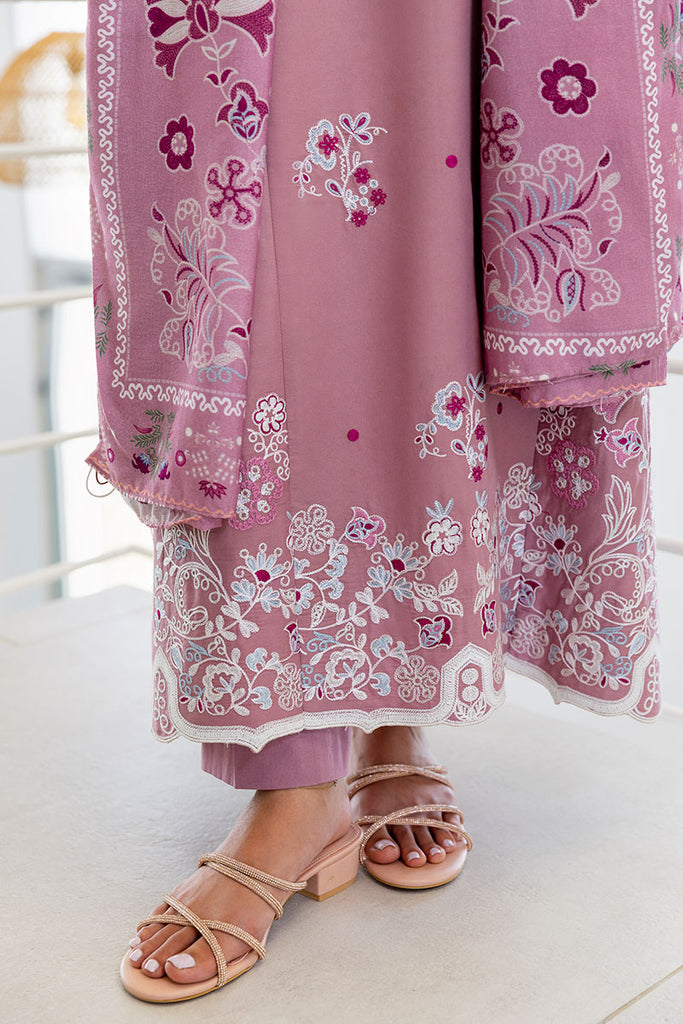 Cross Stitch | Cotton Satin 25 | ANTIQUE BLUSH - by Libasekhas UK - Registered Vendor of : Cross Stitch - 100% Original Designer Dress