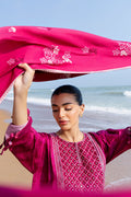 Cross Stitch | Cotton Satin 25 |FLORID ZEAL - by Libasekhas UK - Registered Vendor of : Cross Stitch - 100% Original Designer Dress