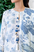 Cross Stitch | Cotton Satin 25 |  WHIMSICAL TEAL - by Libasekhas UK - Registered Vendor of : Cross Stitch - 100% Original Designer Dress