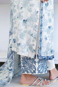 Cross Stitch | Cotton Satin 25 |  WHIMSICAL TEAL - by Libasekhas UK - Registered Vendor of : Cross Stitch - 100% Original Designer Dress