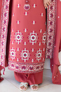 Cross Stitch | Cotton Satin 25 |  DUSTY SUNSET - by Libasekhas UK - Registered Vendor of : Cross Stitch - 100% Original Designer Dress