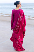 Cross Stitch | Cotton Satin 25 |FLORID ZEAL - by Libasekhas UK - Registered Vendor of : Cross Stitch - 100% Original Designer Dress