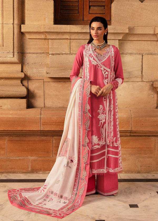 Crimson | Aaleen Winter 24 | Phulon ki Dastaan - by - Libasekhas UK - Registered Vendor of : Crimson - 100% Original Designer Dresss