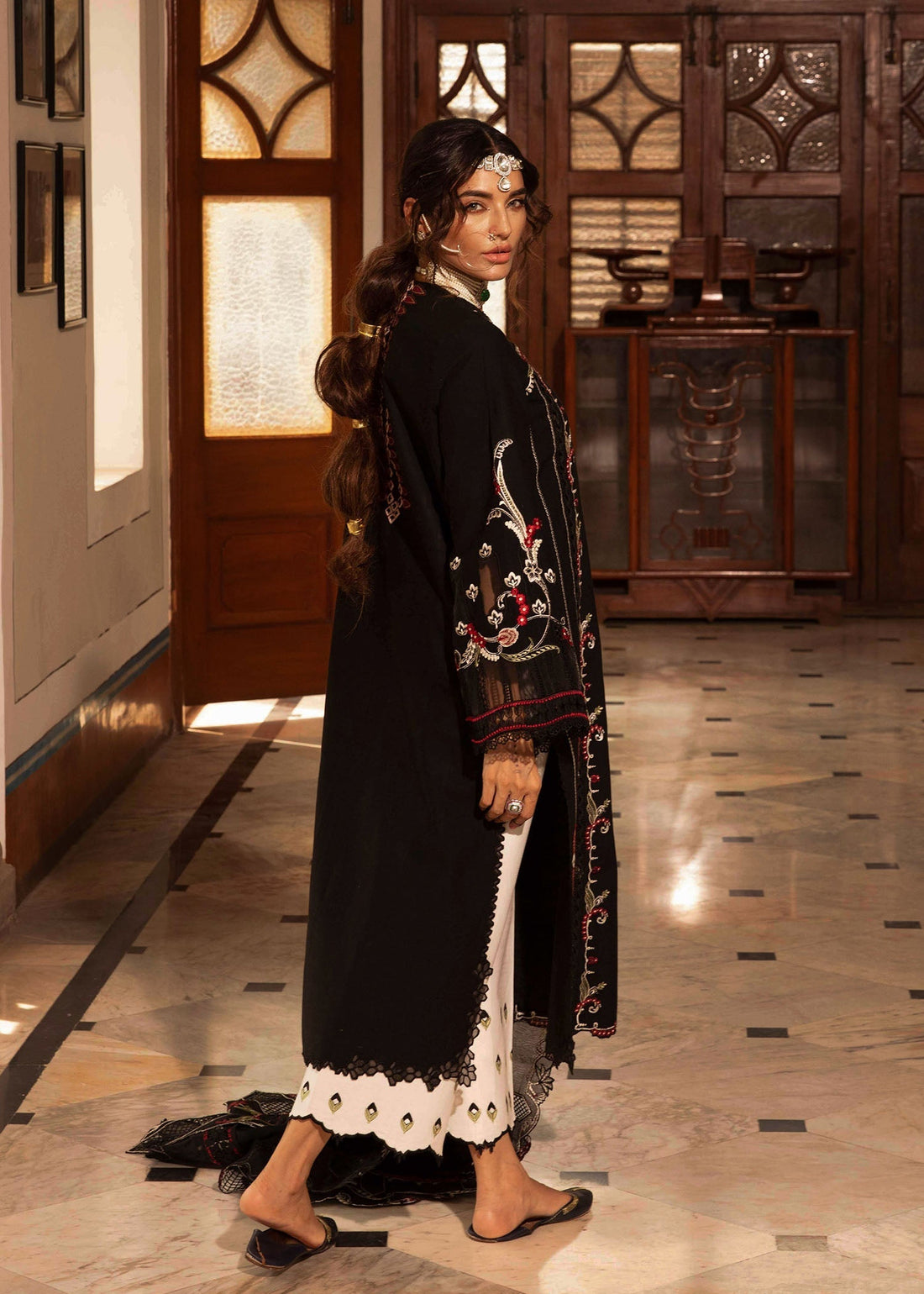 Crimson | Aaleen Winter 24 | Meenakari - Libasekhas