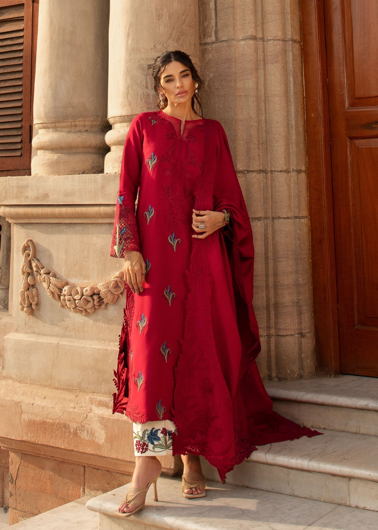 Crimson | Aaleen Winter 24 | Jurao ka Kaam - Libasekhas