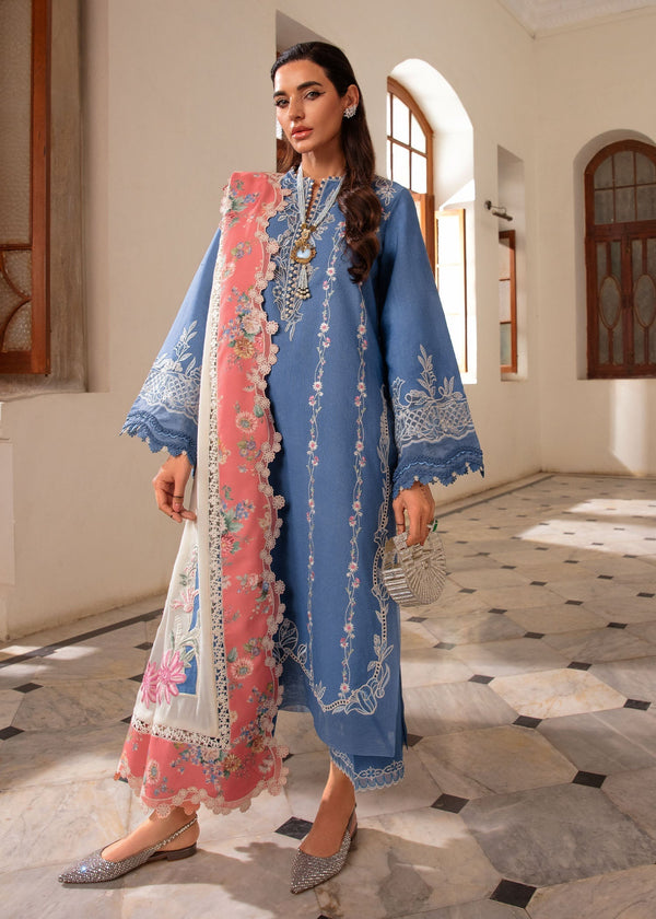 Crimson | Aaleen Winter 24 | Modern Memsaab - by - Libasekhas UK - Registered Vendor of : Crimson - 100% Original Designer Dresss