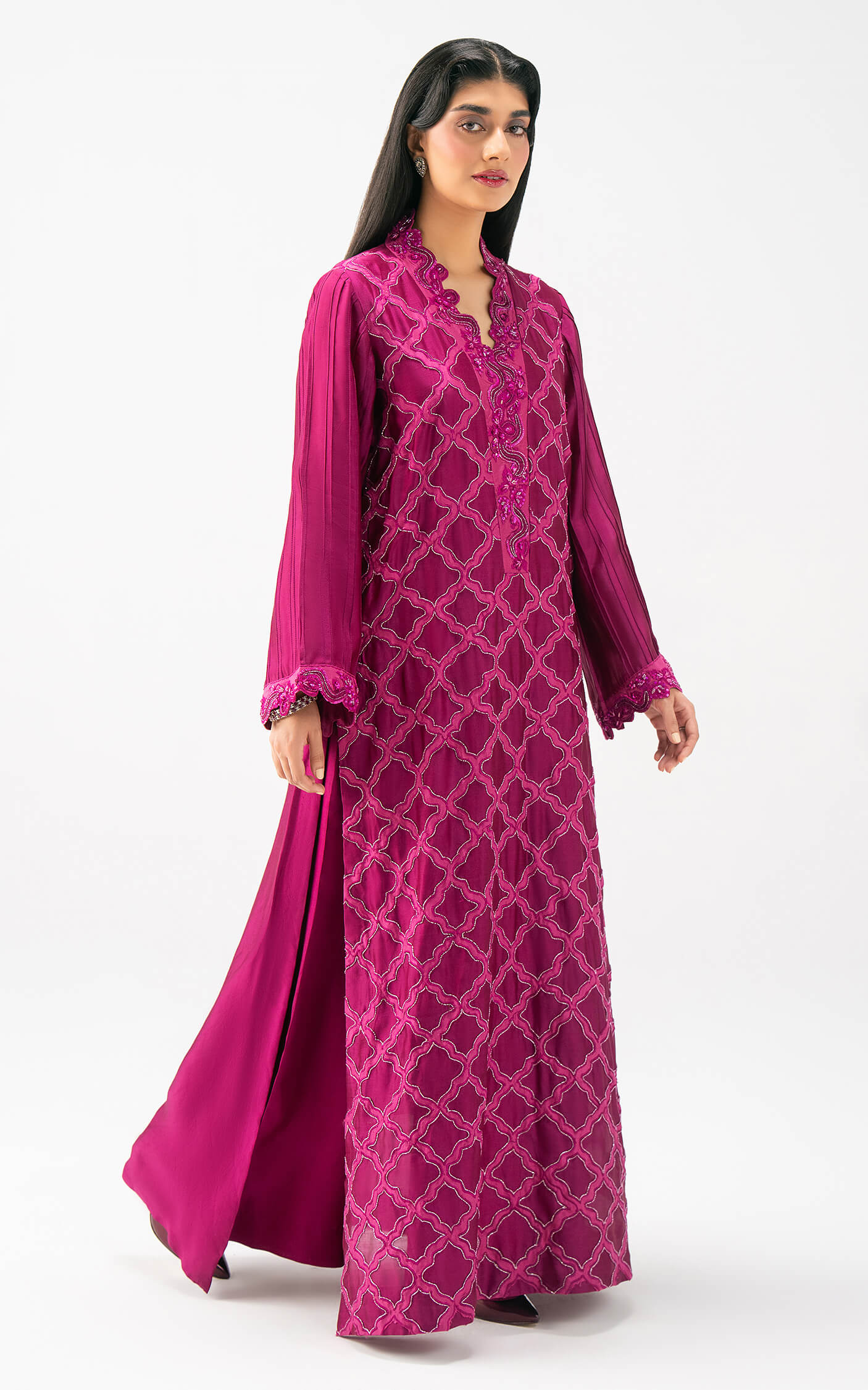Asifa and Nabeel | Celevara Luxe | Crimson Mirage - by Libasekhas UK - Registered Vendor of : Asifa and Nabeel - 100% Original Designer Dress