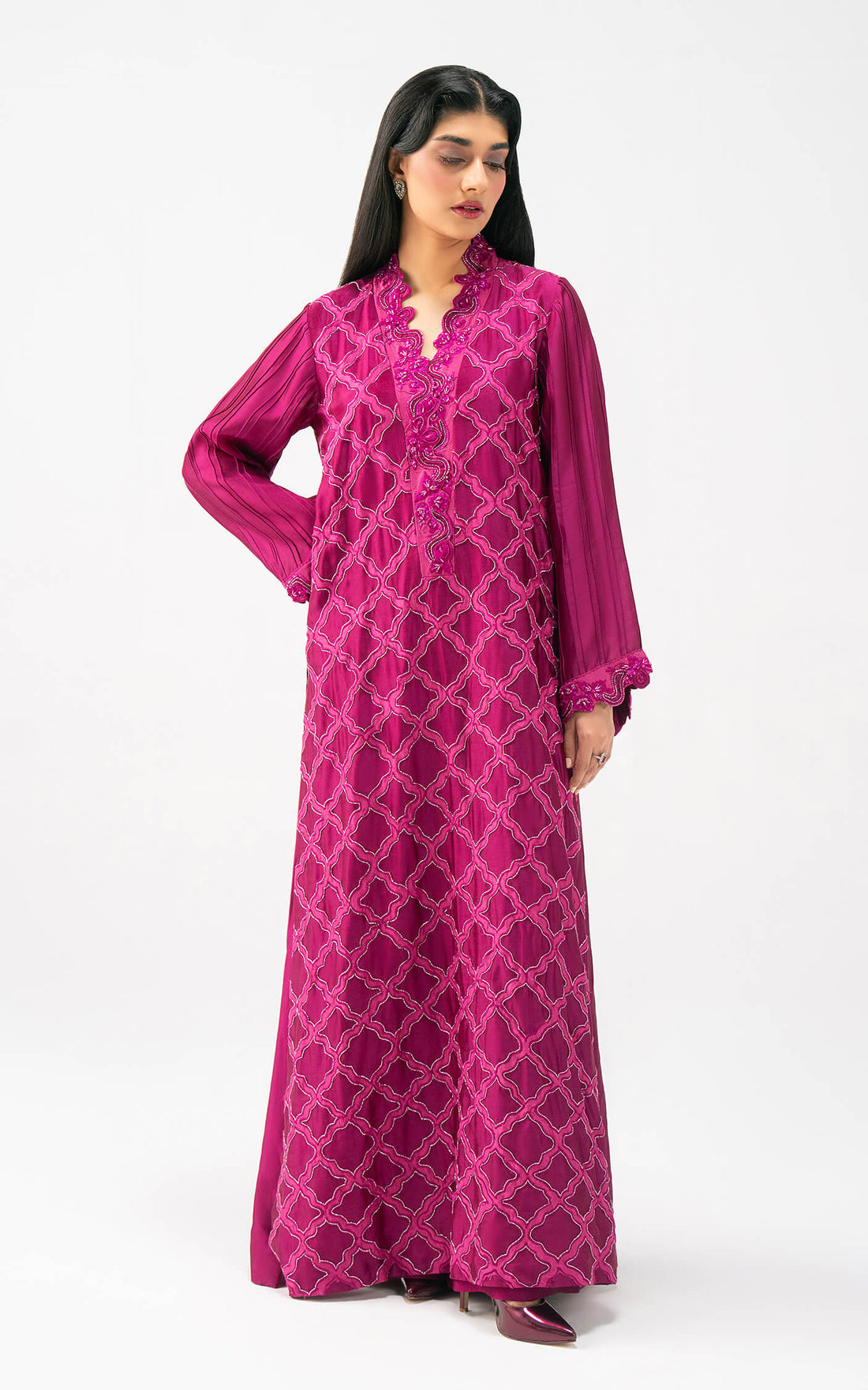 Asifa and Nabeel | Celevara Luxe | Crimson Mirage - by Libasekhas UK - Registered Vendor of : Asifa and Nabeel - 100% Original Designer Dress