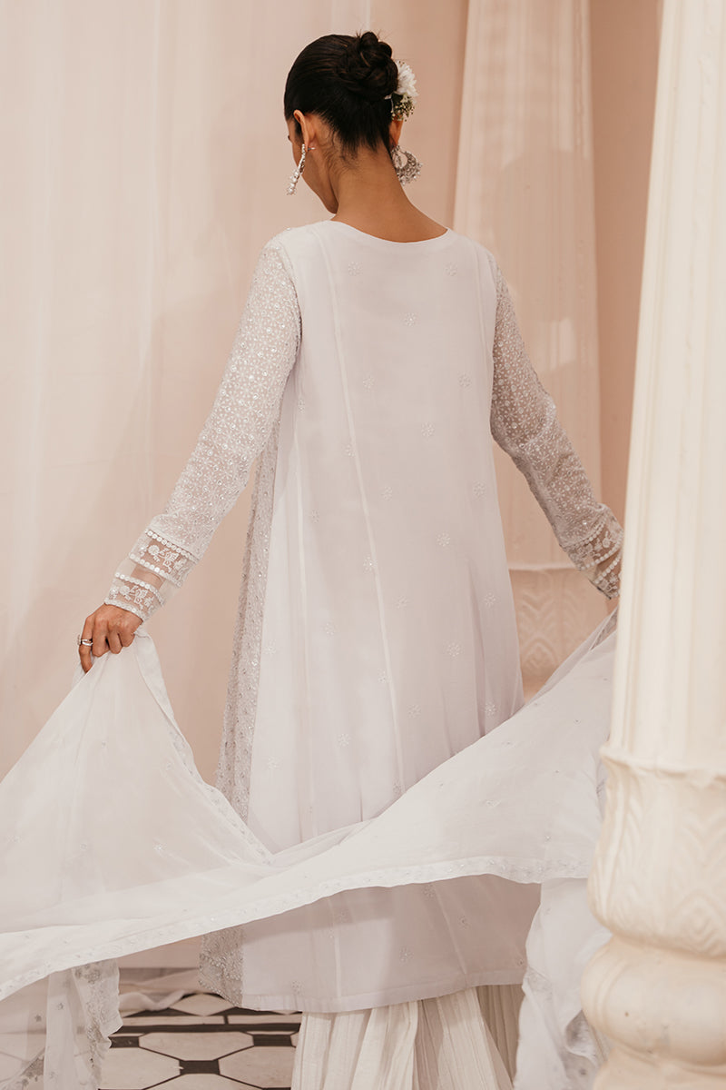 Cross Stitch | Eid Collection | LUNAR ROCK - by - Libasekhas UK - Registered Vendor of : Cross Stitch - 100% Original Designer Dresss