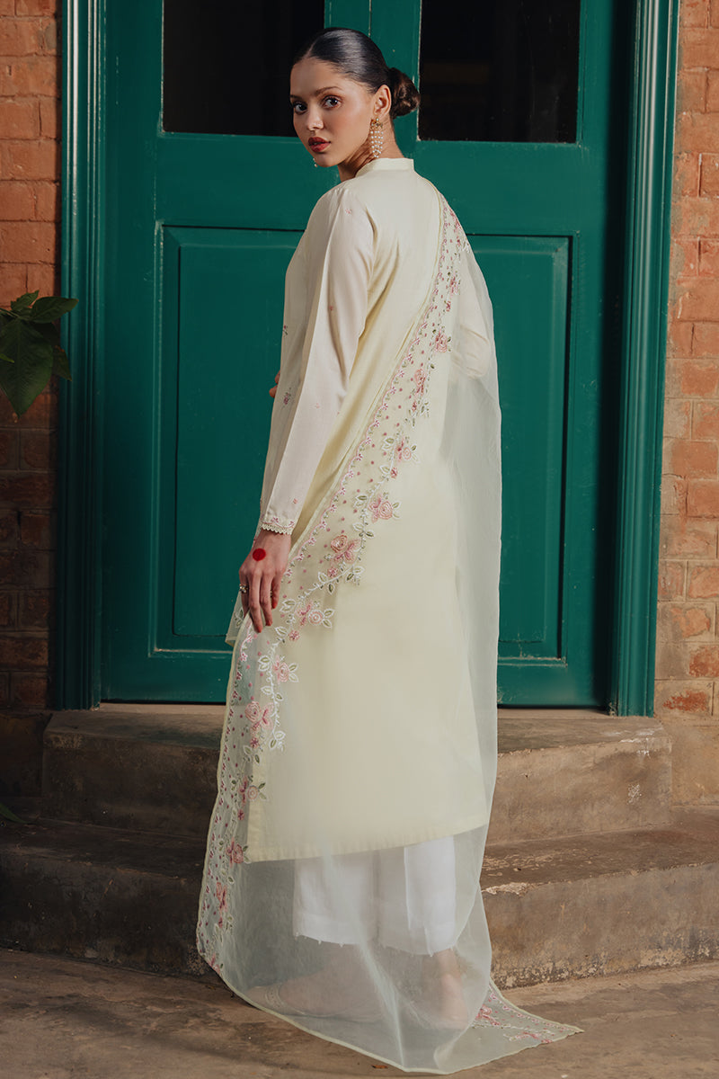 Cross Stitch | Eid Collection | FLORA HEAVEN - by - Libasekhas UK - Registered Vendor of : Cross Stitch - 100% Original Designer Dresss