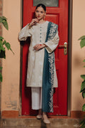 Cross Stitch | Eid Collection | DESERT SAGE - by - Libasekhas UK - Registered Vendor of : Cross Stitch - 100% Original Designer Dresss