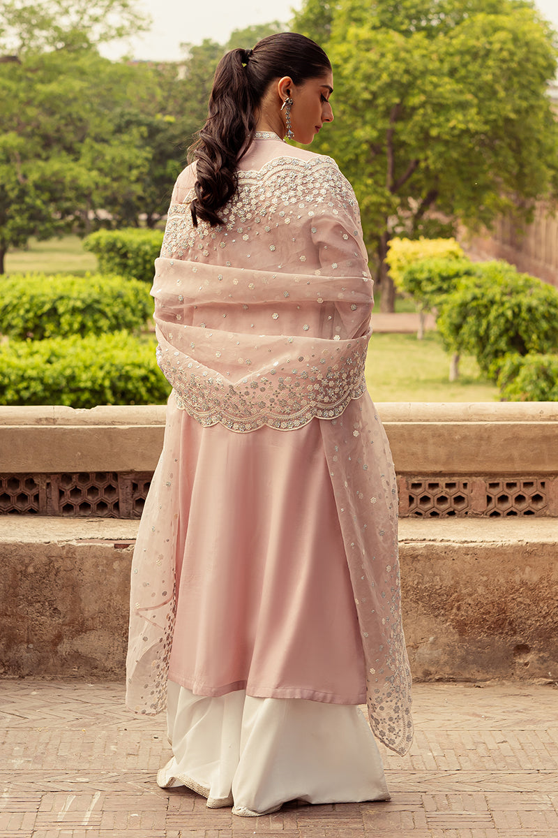 Cross Stitch | Eid Collection | MIRAAJ - by - Libasekhas UK - Registered Vendor of : Cross Stitch - 100% Original Designer Dresss