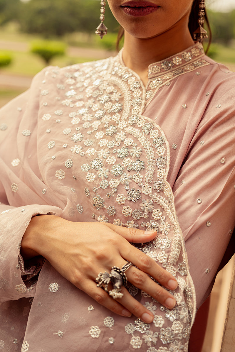 Cross Stitch | Eid Collection | MIRAAJ - by - Libasekhas UK - Registered Vendor of : Cross Stitch - 100% Original Designer Dresss