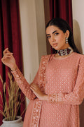 Cross Stitch | Eid Collection | CAMEO BROWN - by - Libasekhas UK - Registered Vendor of : Cross Stitch - 100% Original Designer Dresss