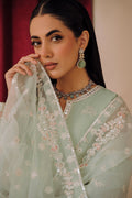 Cross Stitch | Eid Collection | MINTY GLAZE - by - Libasekhas UK - Registered Vendor of : Cross Stitch - 100% Original Designer Dresss