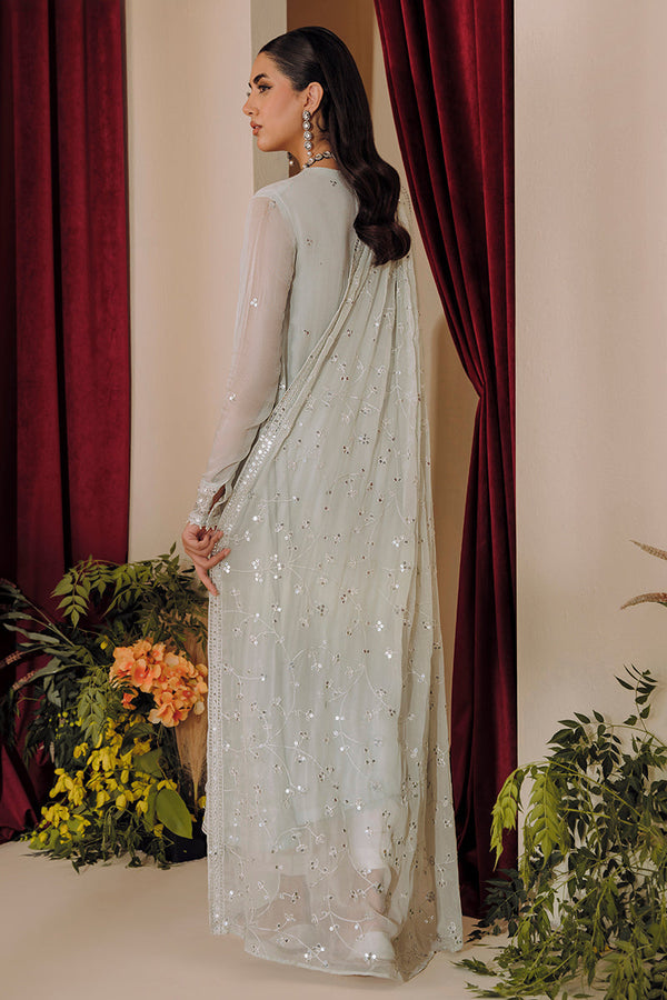 Cross Stitch | Eid Collection | STAR DUST - by - Libasekhas UK - Registered Vendor of : Cross Stitch - 100% Original Designer Dresss