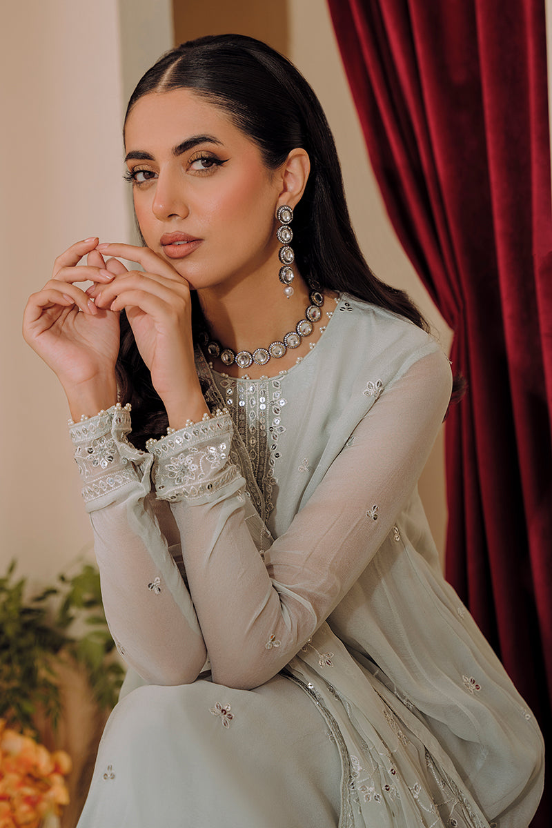Cross Stitch | Eid Collection | STAR DUST - by - Libasekhas UK - Registered Vendor of : Cross Stitch - 100% Original Designer Dresss