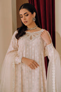 Cross Stitch | Eid Collection | PEACH GLORY - by - Libasekhas UK - Registered Vendor of : Cross Stitch - 100% Original Designer Dresss