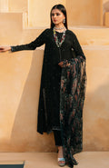 Cross Stitch | Eid Collection | BLACK DAHLIA - by - Libasekhas UK - Registered Vendor of : Cross Stitch - 100% Original Designer Dresss