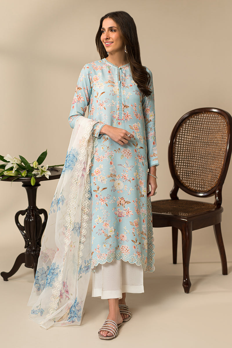 Cross Stitch | Eid Collection | BOTANICAL BLOOM - by - Libasekhas UK - Registered Vendor of : Cross Stitch - 100% Original Designer Dresss
