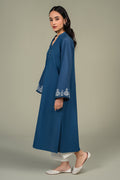 Cross Stitch | Eid Collection | PEARL BLUE - by - Libasekhas UK - Registered Vendor of : Cross Stitch - 100% Original Designer Dresss