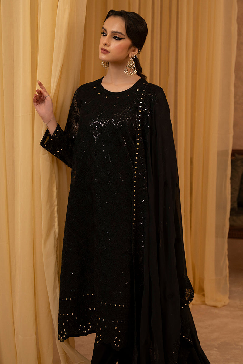 Cross Stitch | Eid Collection | CELESTIAL SHINE - by - Libasekhas UK - Registered Vendor of : Cross Stitch - 100% Original Designer Dresss