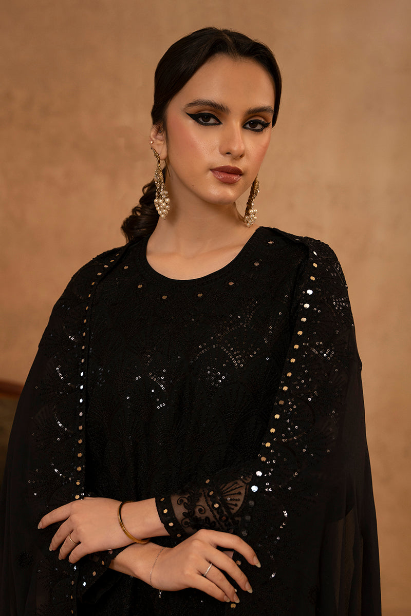 Cross Stitch | Eid Collection | CELESTIAL SHINE - by - Libasekhas UK - Registered Vendor of : Cross Stitch - 100% Original Designer Dresss
