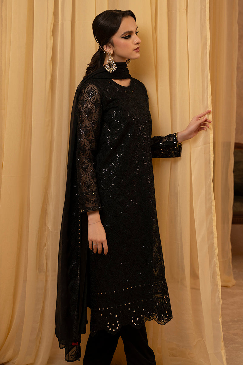 Cross Stitch | Eid Collection | CELESTIAL SHINE - by - Libasekhas UK - Registered Vendor of : Cross Stitch - 100% Original Designer Dresss