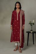 Cross Stitch | Eid Collection | AUTUMN FALL - by - Libasekhas UK - Registered Vendor of : Cross Stitch - 100% Original Designer Dresss
