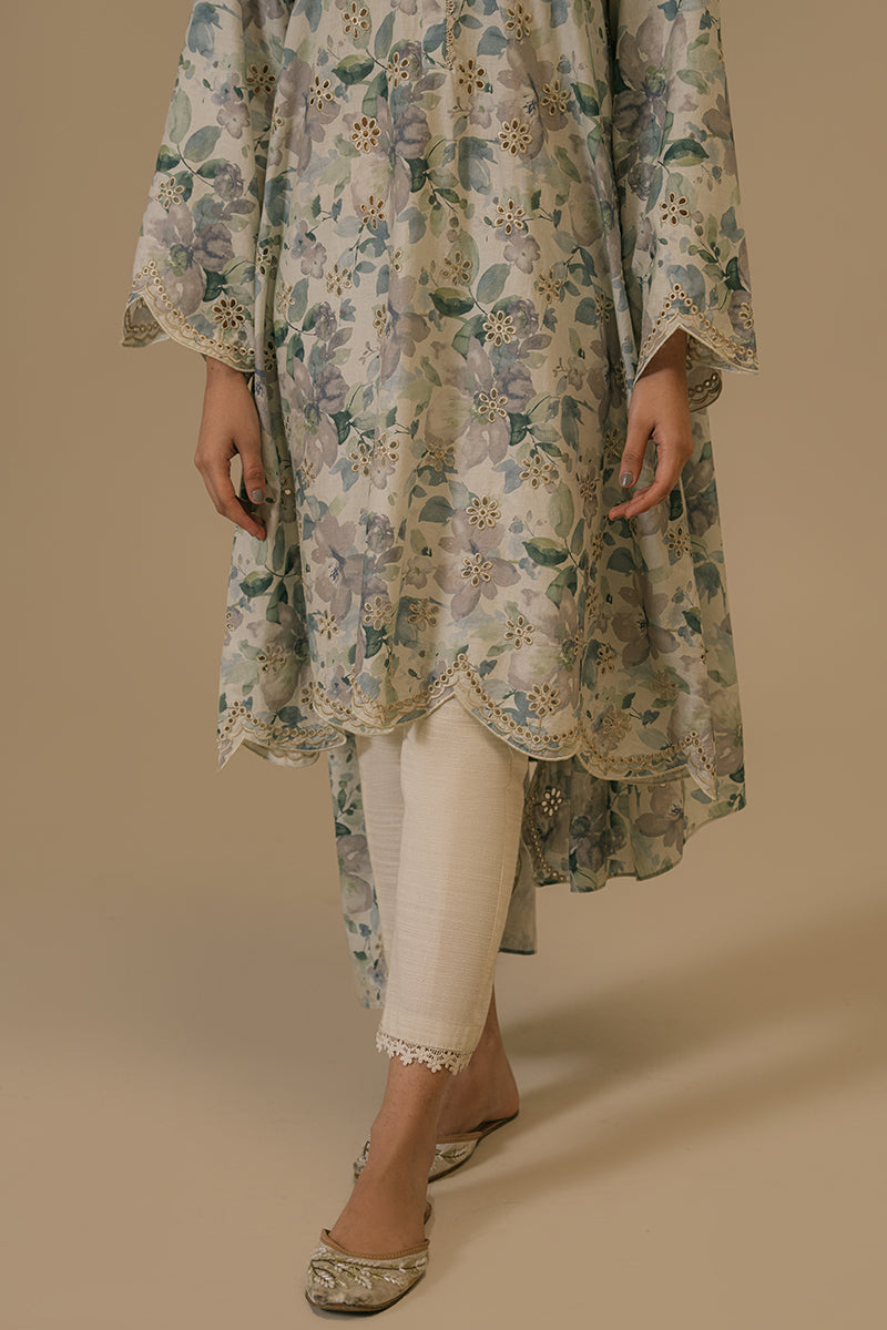 Cross Stitch | Eid Collection | TROPICAL VIOLET - by - Libasekhas UK - Registered Vendor of : Cross Stitch - 100% Original Designer Dresss