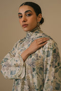 Cross Stitch | Eid Collection | TROPICAL VIOLET - by - Libasekhas UK - Registered Vendor of : Cross Stitch - 100% Original Designer Dresss