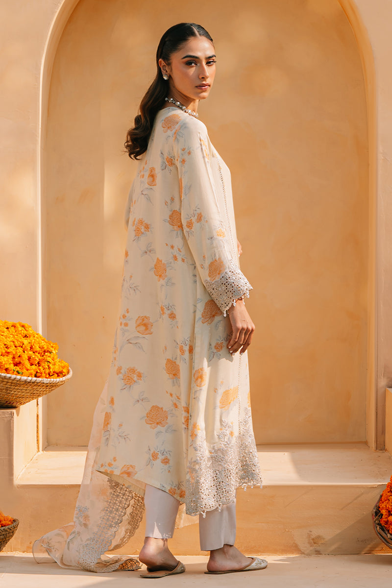 Cross Stitch | Eid Collection | LIME HAZE - by - Libasekhas UK - Registered Vendor of : Cross Stitch - 100% Original Designer Dresss