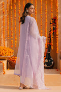 Cross Stitch | Eid Collection | LILAC WHISPER - by - Libasekhas UK - Registered Vendor of : Cross Stitch - 100% Original Designer Dresss