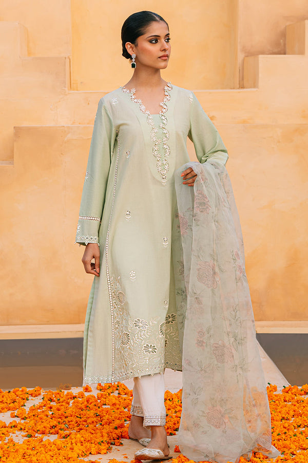 Cross Stitch | Eid Collection | AUTUMN HUE - by - Libasekhas UK - Registered Vendor of : Cross Stitch - 100% Original Designer Dresss