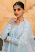 Cross Stitch | Eid Collection | SAFFRON SEA - by - Libasekhas UK - Registered Vendor of : Cross Stitch - 100% Original Designer Dresss