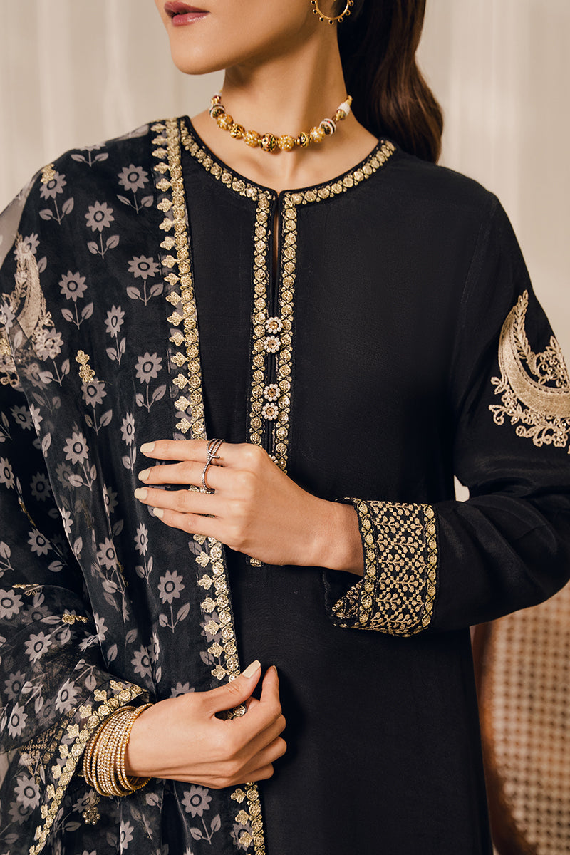 Cross Stitch | Eid Collection | MOONSTRUCK - by - Libasekhas UK - Registered Vendor of : Cross Stitch - 100% Original Designer Dresss