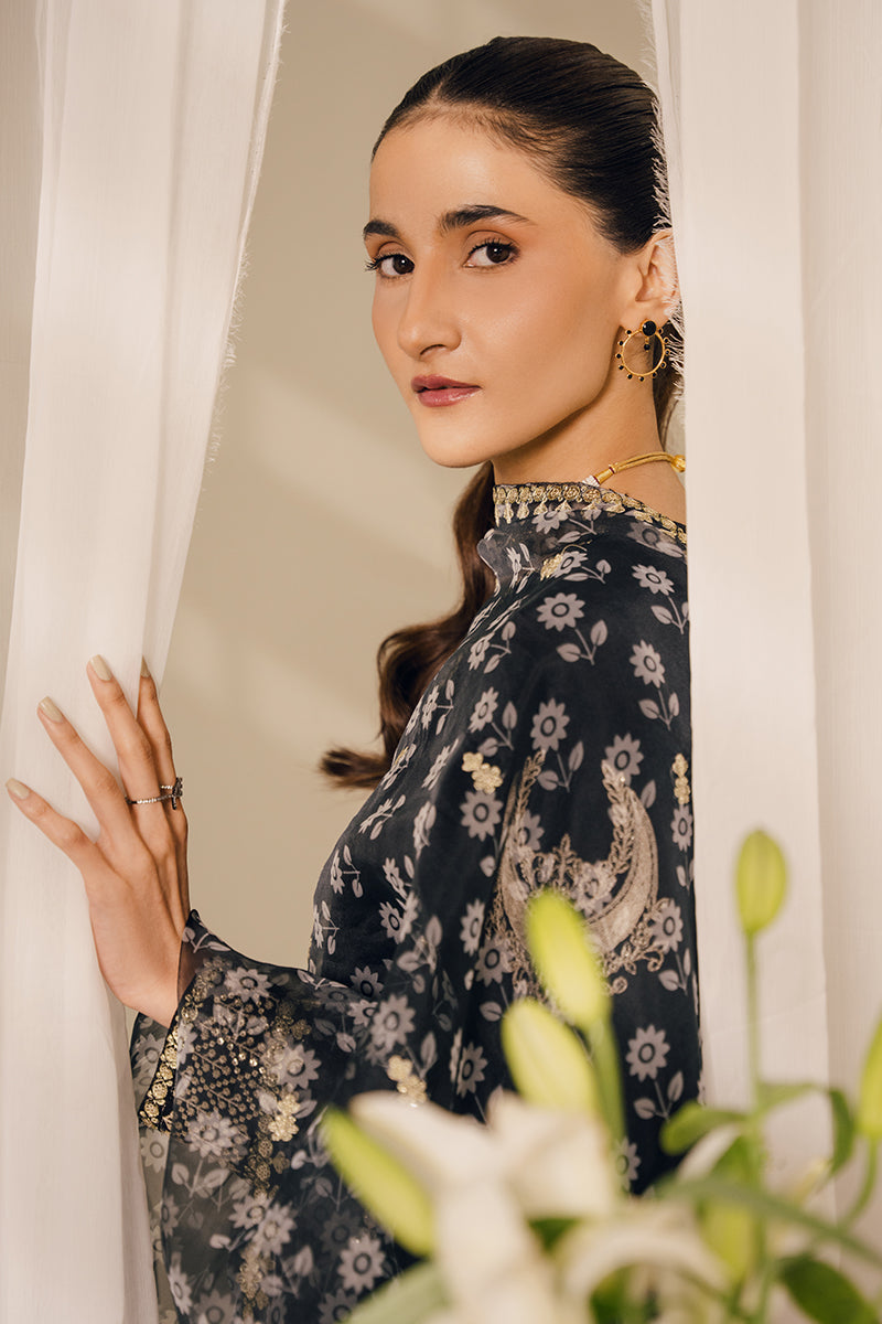 Cross Stitch | Eid Collection | MOONSTRUCK - by - Libasekhas UK - Registered Vendor of : Cross Stitch - 100% Original Designer Dresss