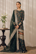 Cross Stitch | Eid Collection | EMERALD AISLE - by - Libasekhas UK - Registered Vendor of : Cross Stitch - 100% Original Designer Dresss