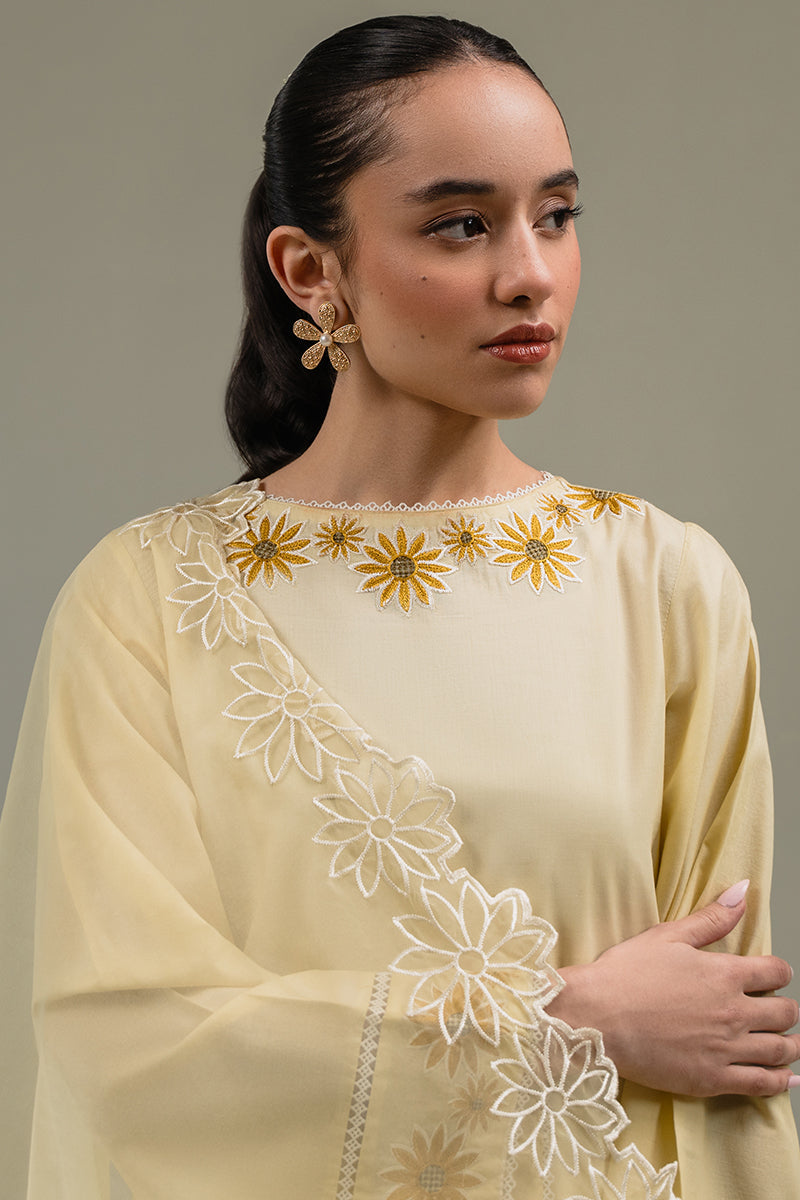 Cross Stitch | Eid Collection | SUN FIELD - by - Libasekhas UK - Registered Vendor of : Cross Stitch - 100% Original Designer Dresss