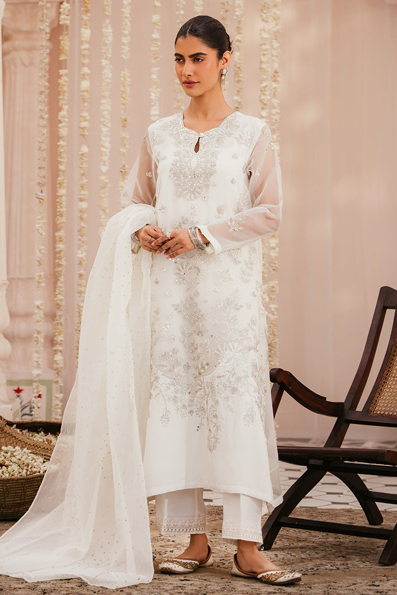 Cross Stitch | Eid Collection | EAST AURA - by - Libasekhas UK - Registered Vendor of : Cross Stitch - 100% Original Designer Dresss