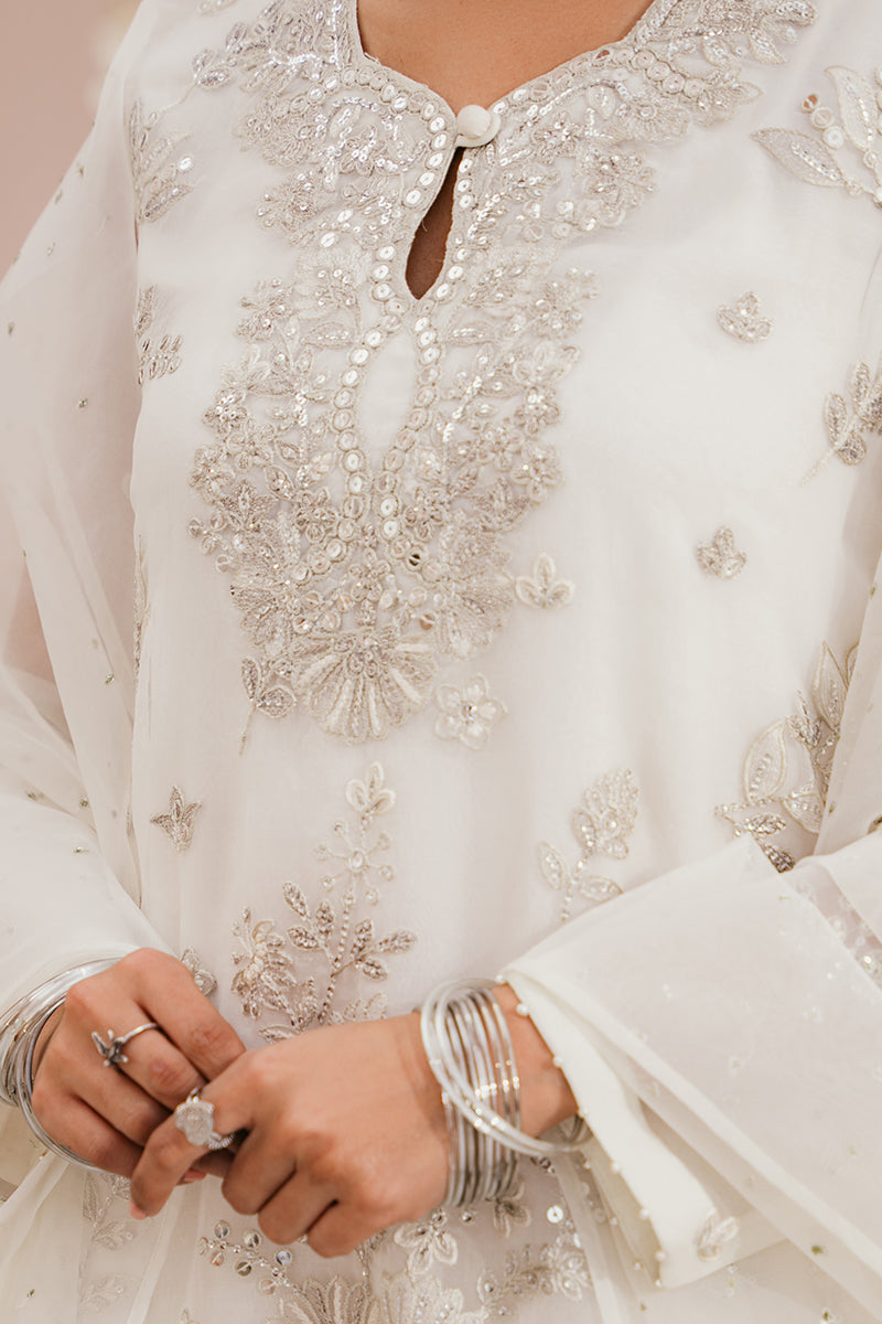 Cross Stitch | Eid Collection | EAST AURA - by - Libasekhas UK - Registered Vendor of : Cross Stitch - 100% Original Designer Dresss