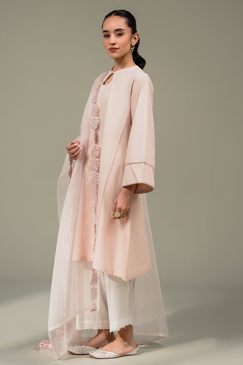 Cross Stitch | Eid Collection | PINK SHADOW - by - Libasekhas UK - Registered Vendor of : Cross Stitch - 100% Original Designer Dresss